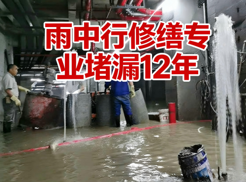 鹰潭地下室防水堵漏案例